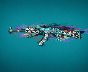 Gun Coat Hydro Dip Gun Blue