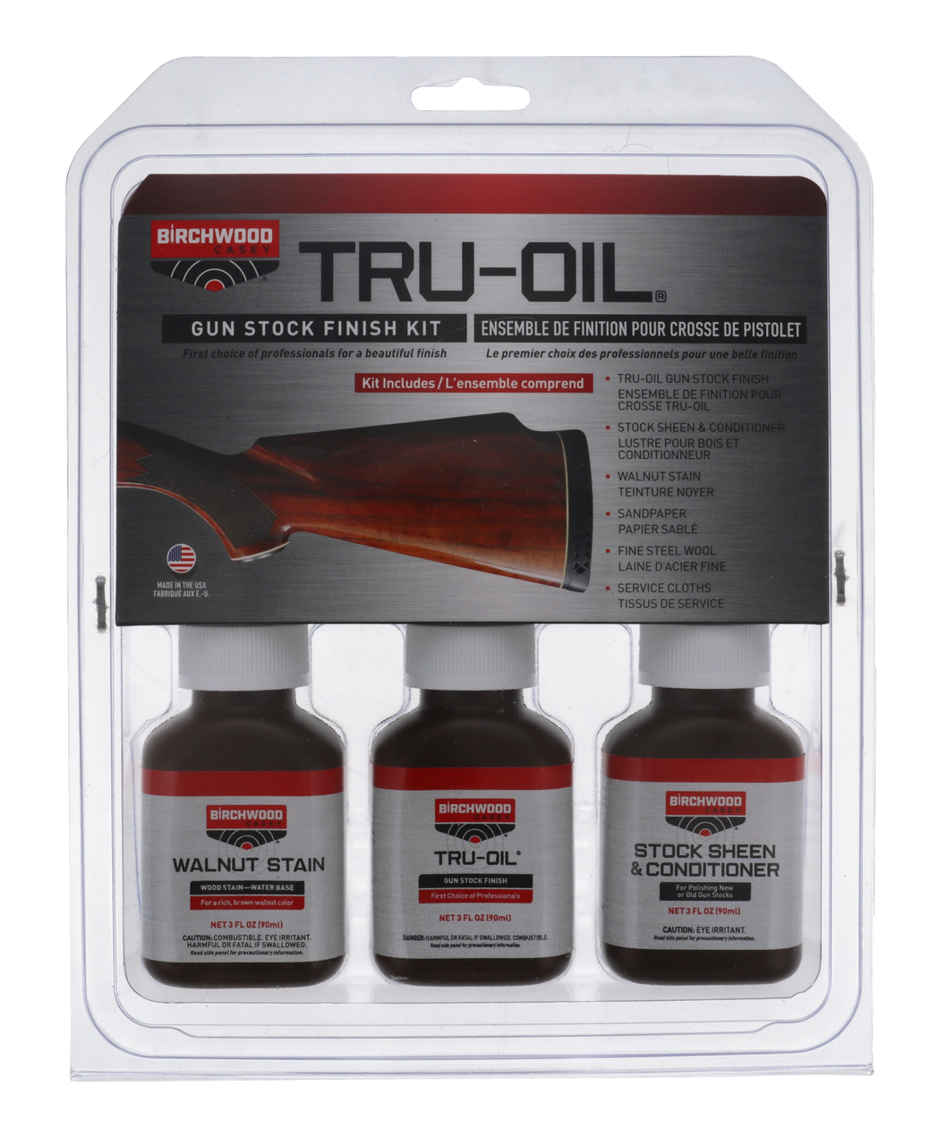 Birchwood Casey Tru-Oil Gun Stock Finish Kit