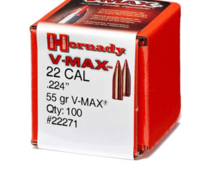 Hornady 22 Cal .224 55 gr V‑MAX (100)