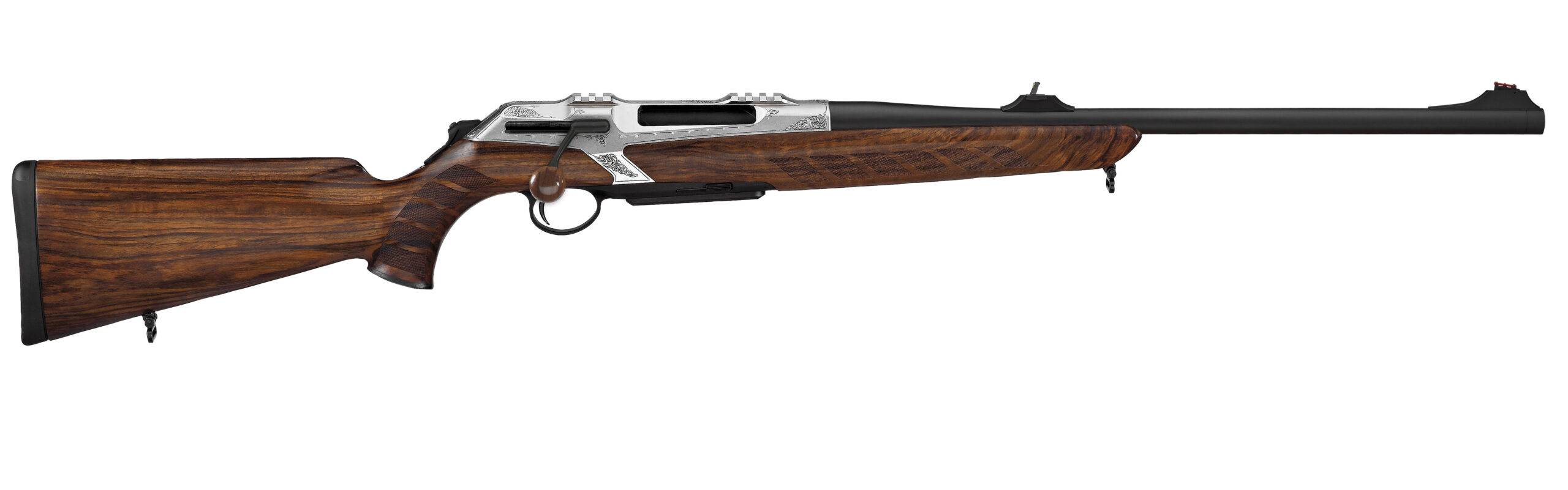 Merkel Helix Arabesque Silver Straight-Pull Action Wood Grade 4 Stock (30-06 Spring)