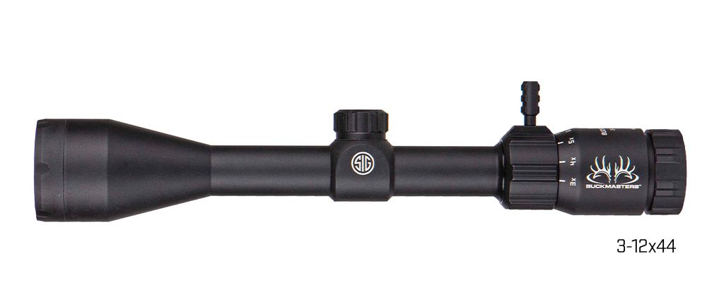 Sig-Sauer Buckmasters Rifle Scope 3-12x44mm Bdc (Sfp) - Image 2